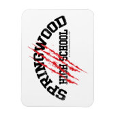 スプリングウッド高校 マグネット (縦)