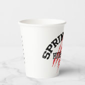 スプリングウッド高校 紙コップ (正面)