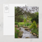 スプリングクリークの美しさ ポストカード (正面/裏面)