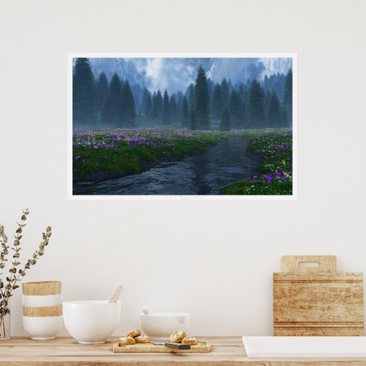 スプリングクリーク ポスター (キッチン)