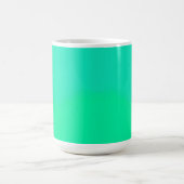 スプリンググリーン グラデーション コーヒーマグカップ (中央)