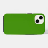 スプリンググリーン iPhoneケース (裏面横)