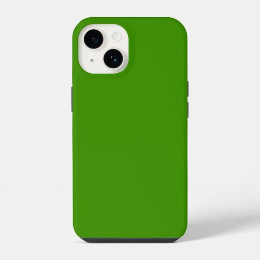スプリンググリーン iPhoneケース (裏面)
