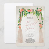 スプリングゲートガーデン ブライダルシャワー セレブレーション 招待状 (正面/裏面)