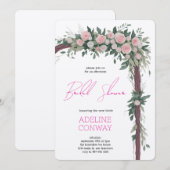 スプリングゲートガーデン ブライダルシャワー セレブレーション 招待状 (正面/裏面)