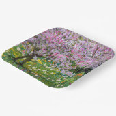 スプリングタイムインクロード・モネの庭 ペーパープレート (傾斜あり)