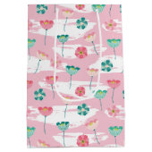 スプリングタイムガーデン ミディアムペーパーバッグ (裏面)