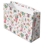 スプリングタイムガーデン ラージペーパーバッグ (裏面アングル)