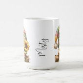 スプリングタイムサンフラワー格言セラミックマグカップ コーヒーマグカップ (中央)