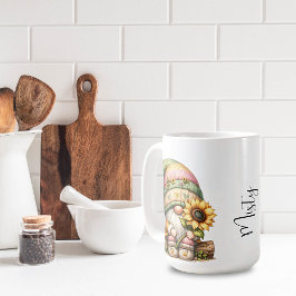 スプリングタイムサンフラワー格言セラミックマグカップ コーヒーマグカップ