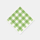 スプリングタイムジンガム&開花ベビーシャワーテーマ スタンダードカクテルナプキン (角)