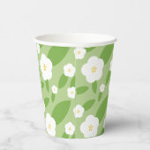 スプリングタイムジンガム&開花ベビーシャワーテーマ 紙コップ (右)