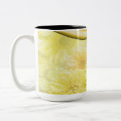 スプリングタイムデイジーフローラコーヒーマグ ツートーンマグカップ (左)