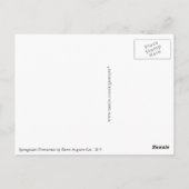 スプリングタイムバイピエールオーガストコット ポストカード (裏面)