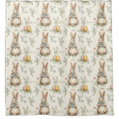 スプリングタイムバニーブリス シャワーカーテン (正面)