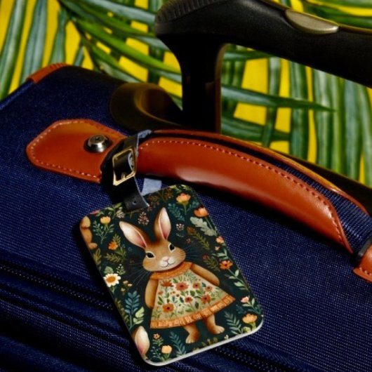 スプリングタイムバニー魔法ラゲージタグ ラゲッジタグ