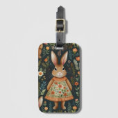 スプリングタイムバニー魔法ラゲージタグ ラゲッジタグ (正面縦)