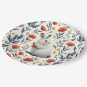 スプリングタイムバニー ペーパープレート (アングル)