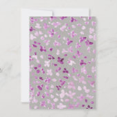 スプリングタイムピーニーズバニーフローライースターブランチ 招待状 (裏面)