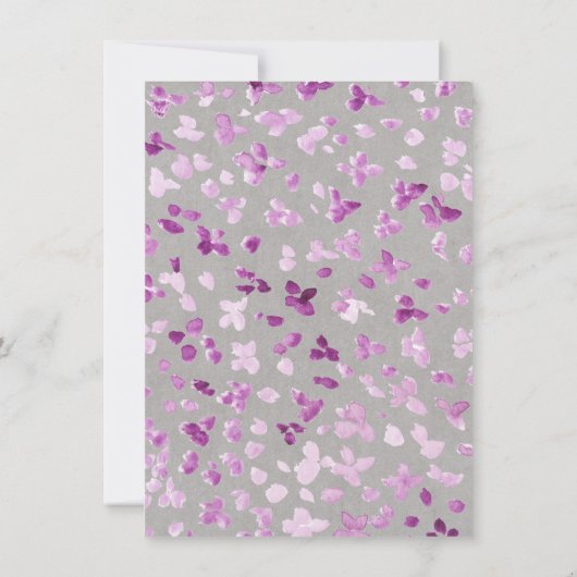 スプリングタイムピーニーズバニーフローライースターブランチ 招待状 (裏面)