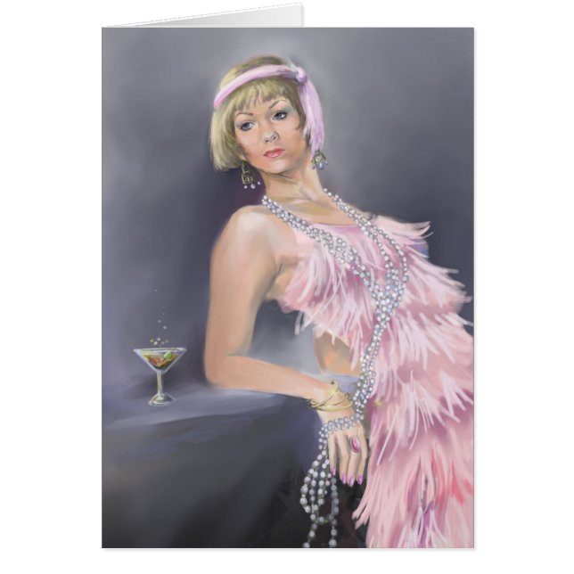 スプリングタイムフラッパー空白のカード (正面)