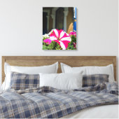 スプリングタイムフラワーボックス – Martha's Vineヤード キャンバスプリント (インサイチュ (寝室))