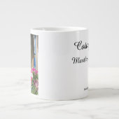 スプリングタイムフラワーボックス – Martha's Vineヤード ジャンボコーヒーマグカップ (正面)