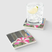 スプリングタイムフラワーボックス – Martha's Vineヤード ストーンコースター (横)