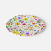 スプリングタイムフローラ調和 ペーパープレート (アングル)