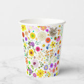 スプリングタイムフローラ調和 紙コップ (裏面)
