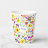 スプリングタイムフローラ調和 紙コップ (正面)