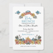 スプリングタイムブランチ赤ちゃんシャワー招待状 招待状 (正面)