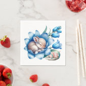 「スプリングタイムブンニーズ」ペーパーナプキン スタンダードカクテルナプキン (インサイチュ)