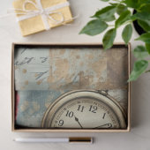 スプリングタイムポケットウォッチフローラデカップージ紙 薄葉紙 (ギフト)