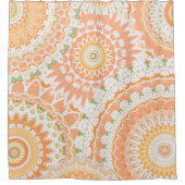 スプリングタイムマンダラス シャワーカーテン (正面)