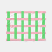 スプリングタイムラティスベビーキルトパーティーフリースブランケット フリースブランケット (正面(横))