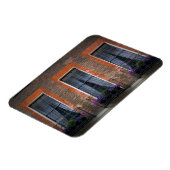 スプリングタイムロンドンラベンダーウィンドウボックス – マグネット (左側)