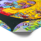 スプリングタイム妖精プリント ポスター (角)