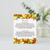 スプリングタイ結婚ムの方向カード エンクロージャーカード (スタンド正面)