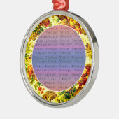 スプリングタイ結婚ムオーナメント メタルオーナメント (左)