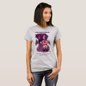 スプリングファッション グレー Tシャツ (正面フル)