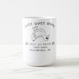 スプリングフィーおもしろいルドオハイオダックダック行きコーヒーマグ コーヒーマグカップ