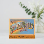 スプリングフィールドからこんにちは ポストカード (スタンド正面)