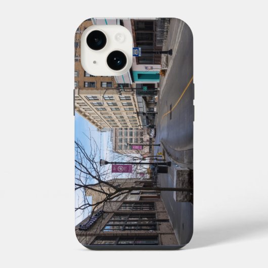 スプリングフィールドのダウンタウン iPhoneケース (裏面)