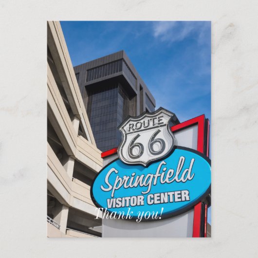 スプリングフィールドへようこそ ポストカード (正面)