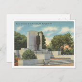 スプリングフィールドイリノイ州リンカーンヴィンテージ ポストカード (正面/裏面)