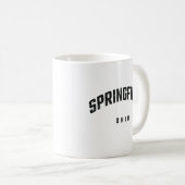 スプリングフィールドオハイオOH コーヒーマグカップ (正面右)