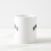 スプリングフィールドオハイオOH コーヒーマグカップ (中央)