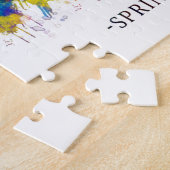 スプリングフィールドマサチューセッツのスカイライン ジグソーパズル (側面)