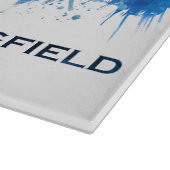 スプリングフィールドミズーリスカイラインブルー カッティングボード (角)